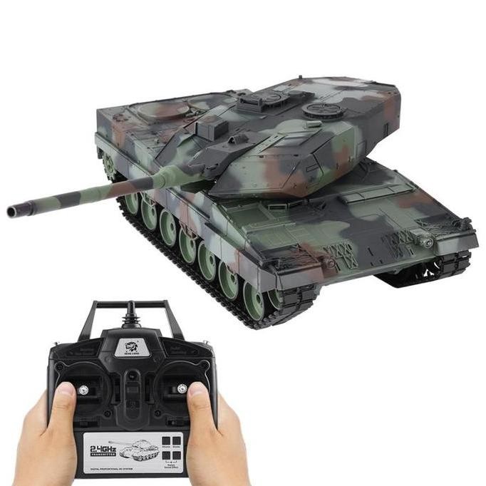 Henglong Rc German Leopard 2A6 Tank 1/16 Remote Control 2.4Ghz
