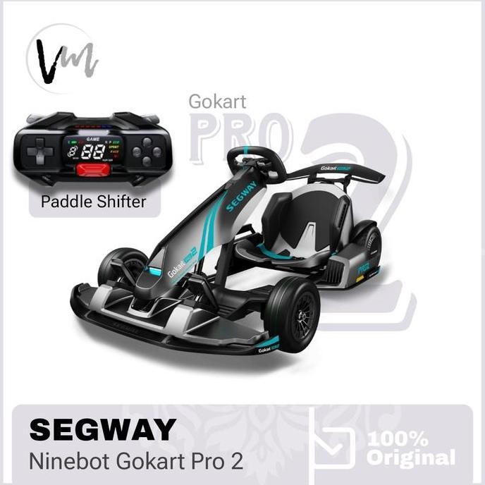 Ninebot Gokart Pro 2 Fullkit New Version Segway With Ninebot S-Max Scooter