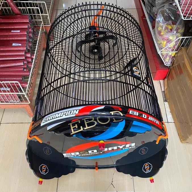 SANGKAR KANDANG MURAI BATU EBOD JAYA PVC DECAL BARU NO 2 murah