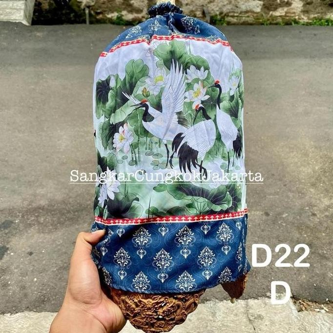 Kerodong Import Sangkar Cungkok Single Layer Longchim Premium murah