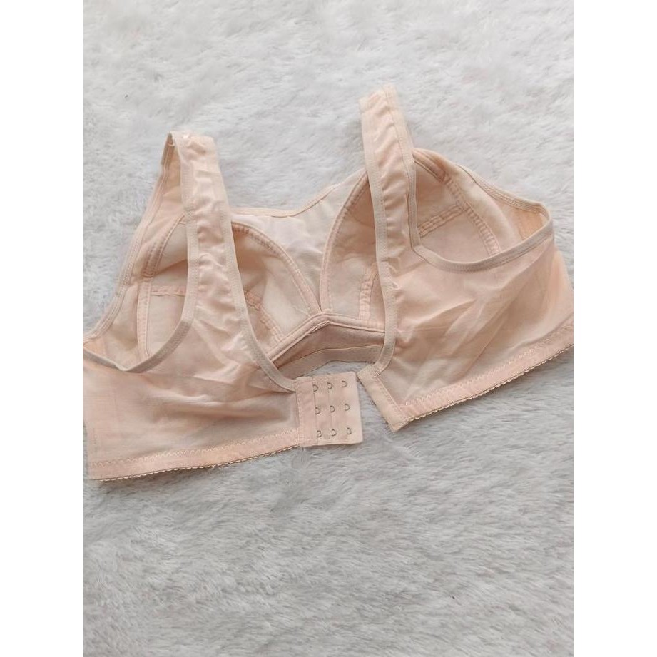 Bra Jumbo Kally 7070 - Tanpa Kawat - Tanpa Busa - Cup C-D - Size 38-52
