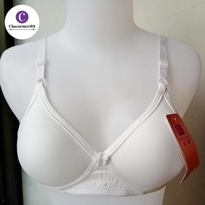 Bra Bh Wanita Lingcao Jolly Khusus Warna Putih Cup A Dan B | Bh Lingcao Putih | Bra Bh Warna Putih 3