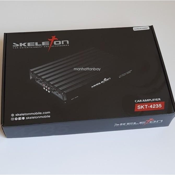 Power Amplifier Mobil Skeleton 4 Channel