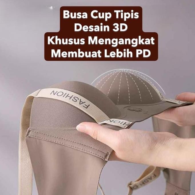 Aurora Bh Wanita Lembut & Ringan Bra Tanpa Kawat Seamless, Tidak Meninggalkan Bekas S-Xl-2401