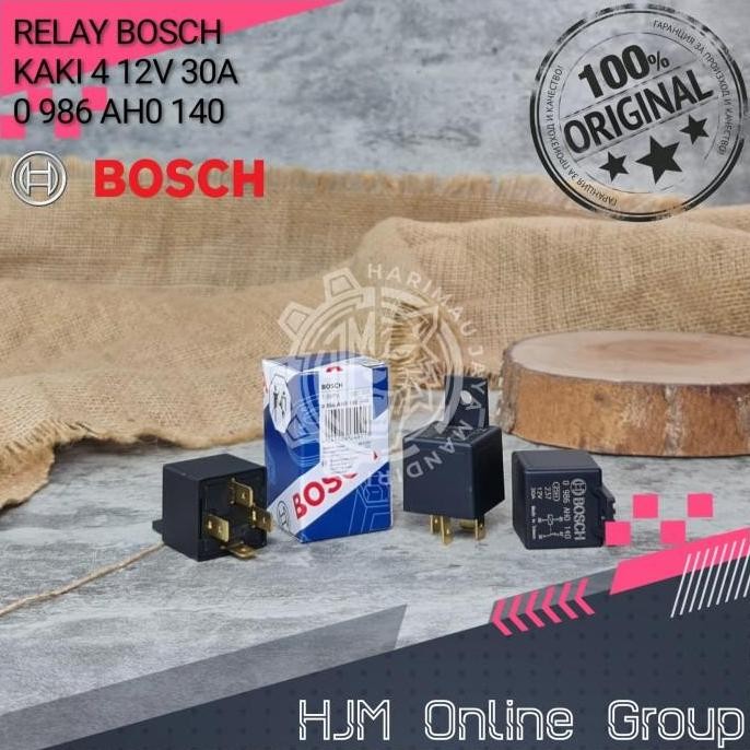 RELAY 12V KAKI 4 30A / RELAY KLAKSON