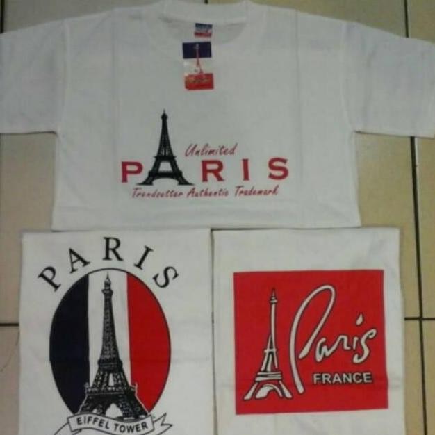 DE110 >> kaos paris souvenir baju paris kaos Souvenir paris kaos pe
