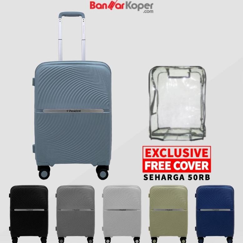 TAS KOPER PRESIDENT 1918 ORIGINAL KOPER 28 INCH HARDCASE ANTI PECAH