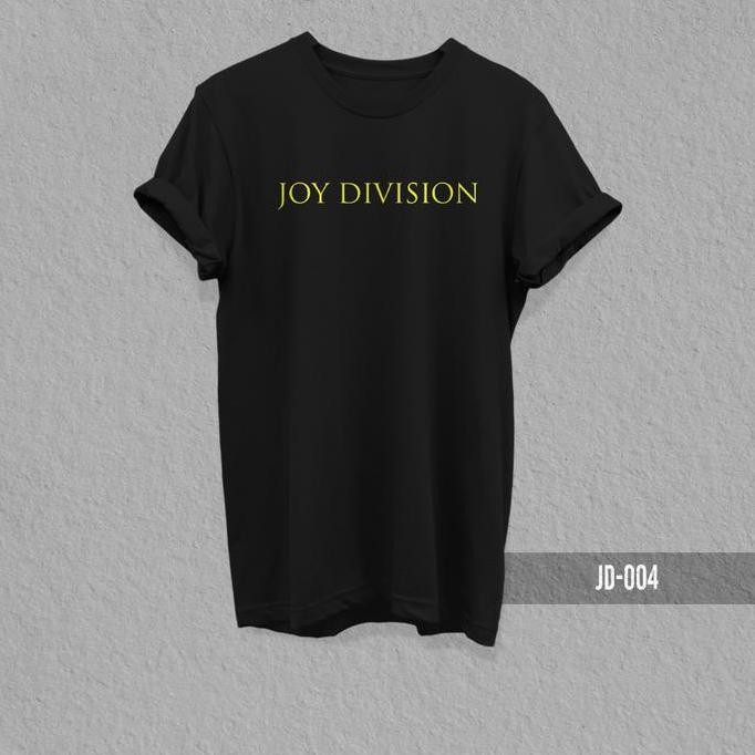 DE16 >> Kaos Joy Division - Hitam - Original New States Apparel