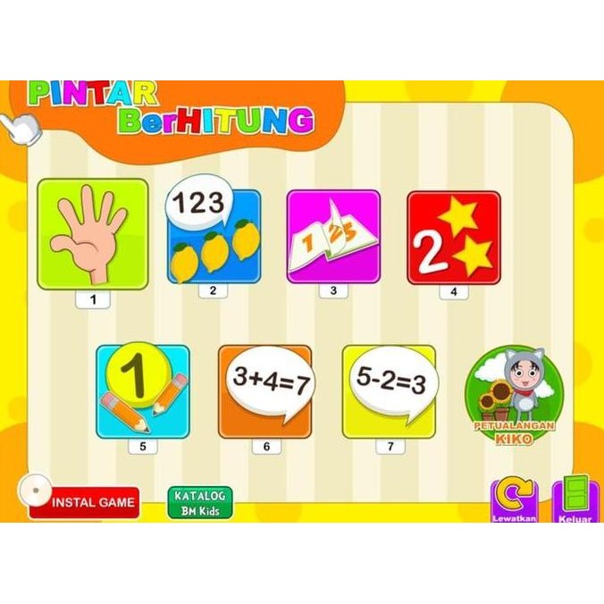 CD BELAJAR UNTUK ANAK BAMBOOMEDIA Pintar Berhitung