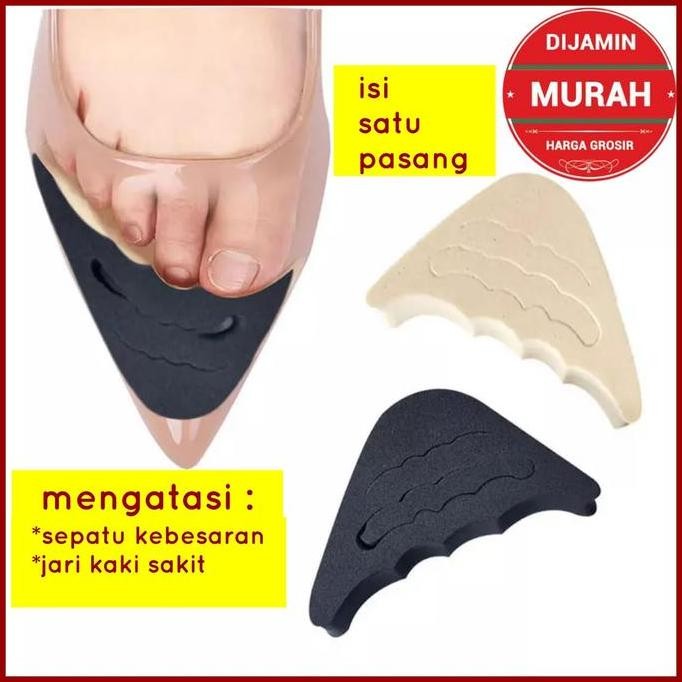 Promo Best Quality Pengganjal Sepatu Kebesaran Insole Sepatu Wanita Insole Sepatu Kebesaran Alas Sep