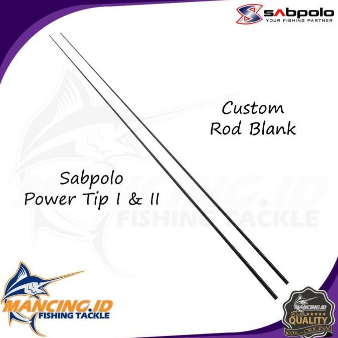 Sabpolo Custom Blank Power Tip I & Ii Rod Jigging Laut Carbon Hollow