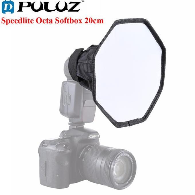 Puluz Okta Softbox Mini 20X20Cm For Flash Godox Tt600 Tt520 Tt685 V1