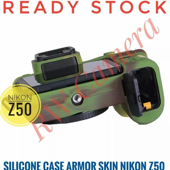 Silicone Case Nikon Z50 Sarung Karet Silikon Bag Tas Protective Armor Soft Pouch Armor Pelindung Mar