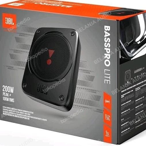 Promo JBL BASSPRO LITE Subwoofer Kolong  Underseat Subwoofer 7 Inch COD