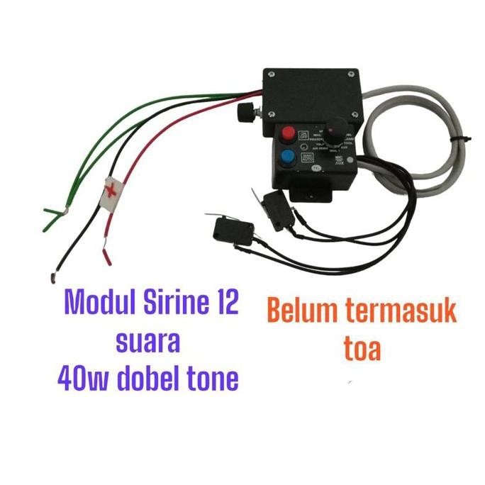 * modul sirine 12 suara dobel suara *