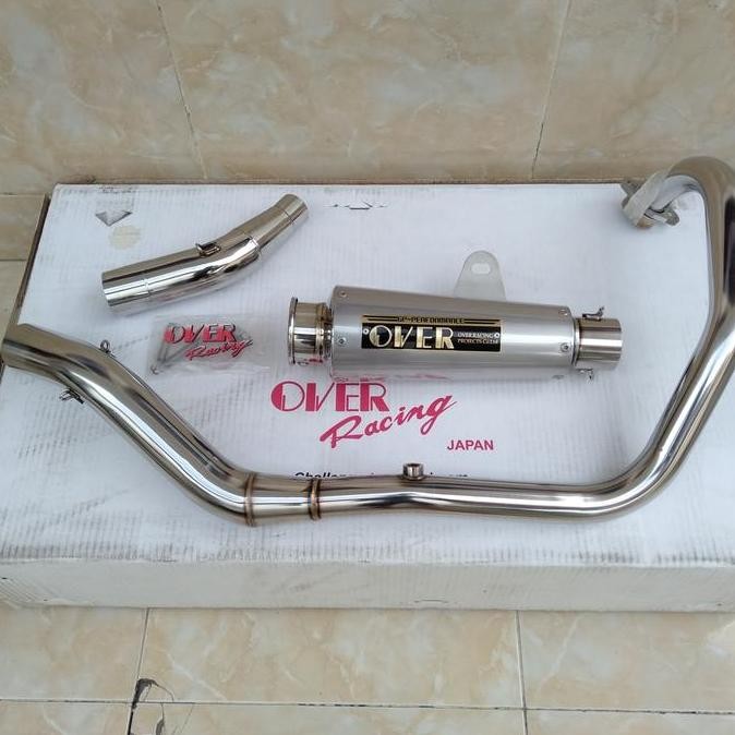 // knalpot over racing GPRs ninja rr mono fullsytem //