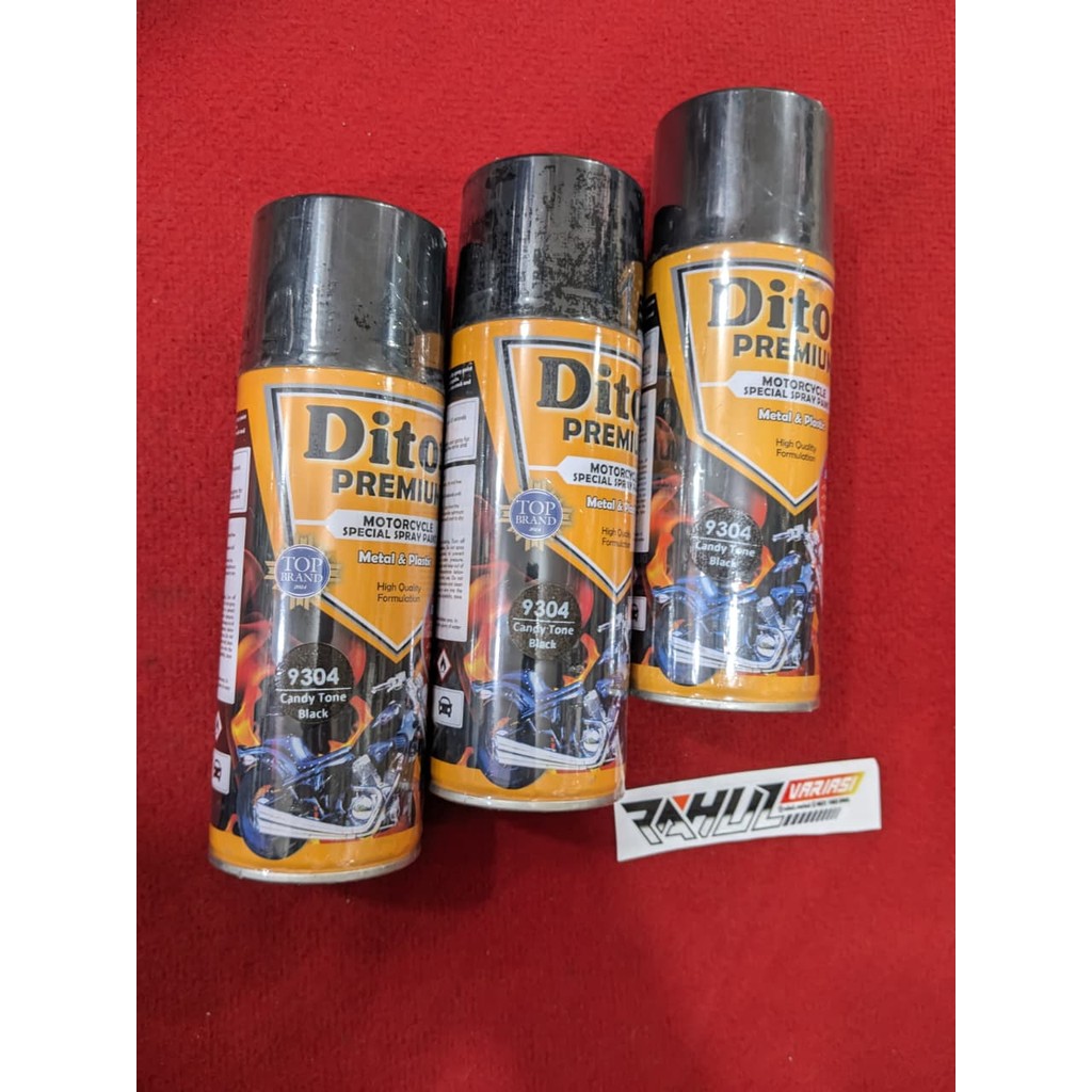 CAT DITON PREMIUM CANDY TONE BLACK CAT SEMPROT DITON PREMIUM