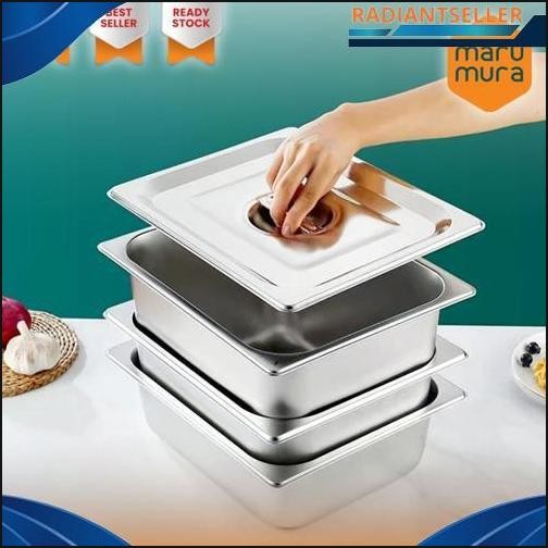 Terlaris Cover Food / GN Pan Stainless Steel | Penutup Makanan Stainless Steel | Cover Food Pan