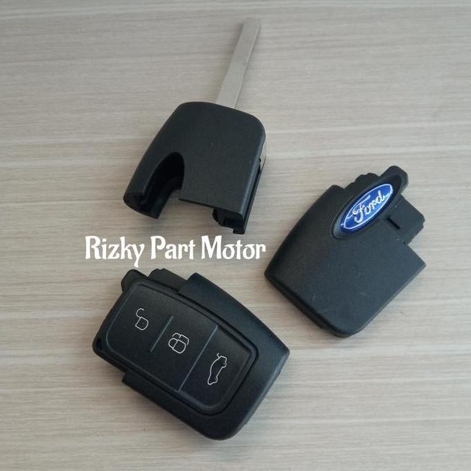 Cover Casing Remote Kunci Lipat / Flip Key Ford Fiesta