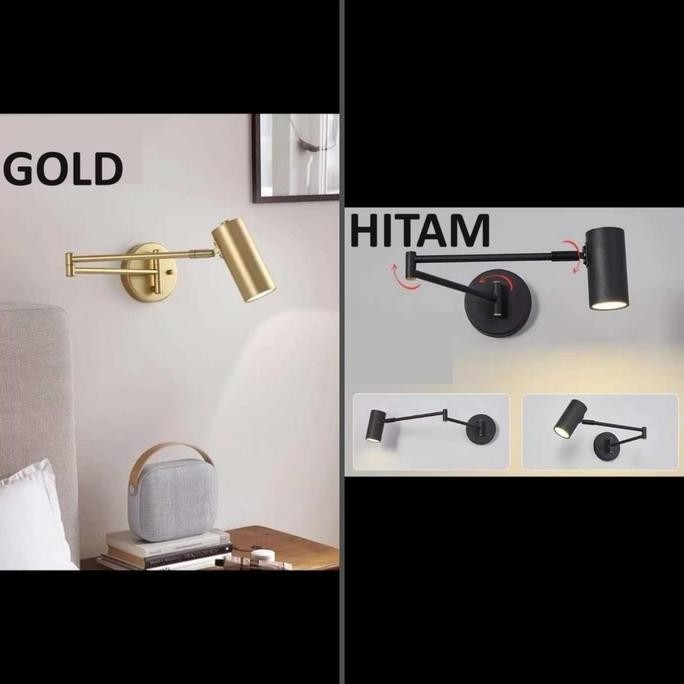 FL 1671 LAMPU DINDING BACA BUKU MINIMALIS TANGKAI FLEKSIBEL SOROT Murah