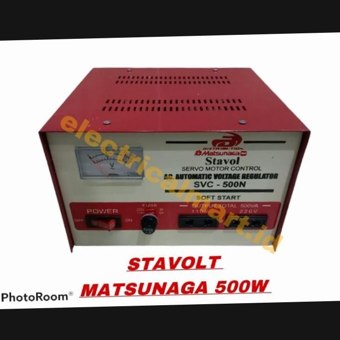 matsunaga stabilizer 500va stavolt 500 watt