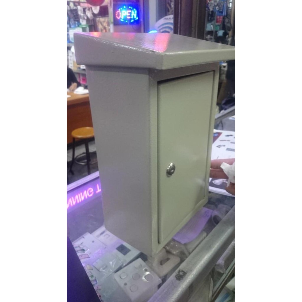 Box Panel 30x20x12cm tebal plat 0,9 mm / box panel outdoor