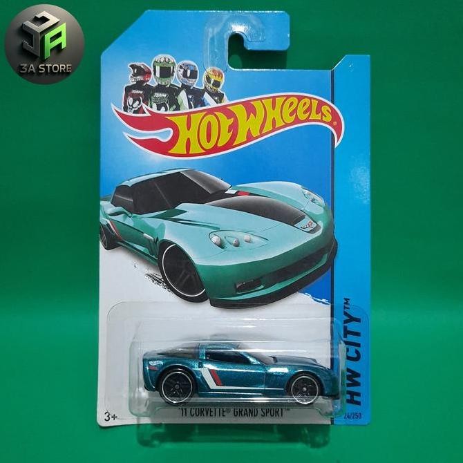 hotwheels 11 corvette grand sport series hw city