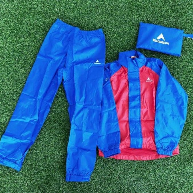 Jas hujan Eiger Anak Rainiest Kids 1.0 Raincoat Rainsuit kids Setelan