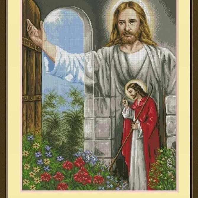 Paket kristik Yesus mengetok pintu hati