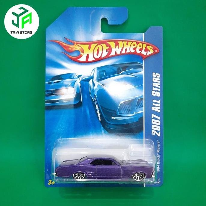 Hotwheels 64 Buick Riviera blue