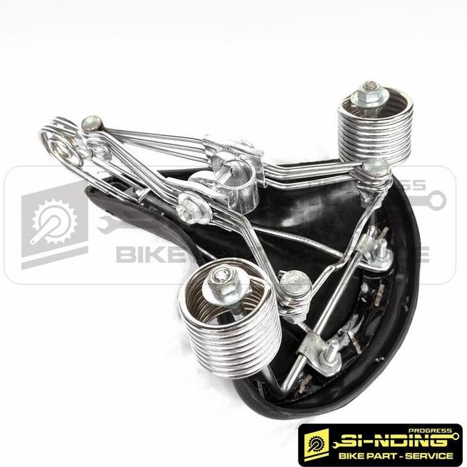 Sedel Sadel Per Gandul Jok Sepeda Onthel Gazelle Simplex Leader Hitam