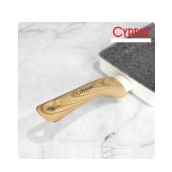 Cypruz Fp-0713 Omelette Egg Pan Tamagoyaki White Granite Wajan Kotak