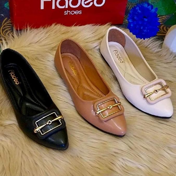 Promo Sepatu Wanita Fladeo Clarissa Flatshoes COD