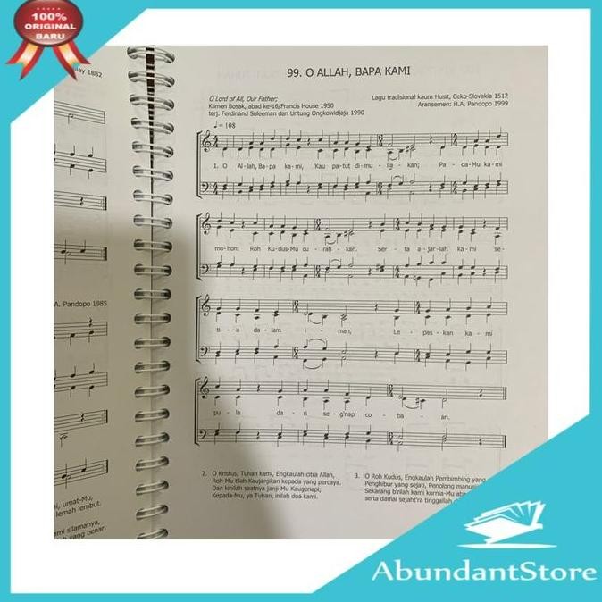 Nyanyikanlah Kidung Baru Edisi Harmoni - Nkb Harmoni