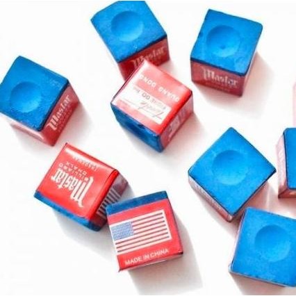 Set Kapur Billiard Biru Premium Chalk Billiard Cuk Chalk Billiard Chalk Termurah