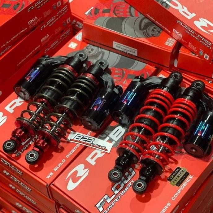 TERBARU - shock rcb flow pro bebek 335mm shock rcb rxking double klik rebound kompresi original raci