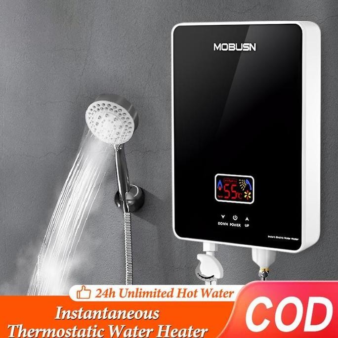 VELDORA Water heater / pemanas air listrik instan-nikmati air hangat/ pemanas air listrik hemat ener