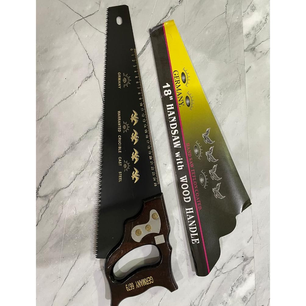PROMO [ORIGINAL] Gergaji Kayu Germany Cap Mata 18 inci