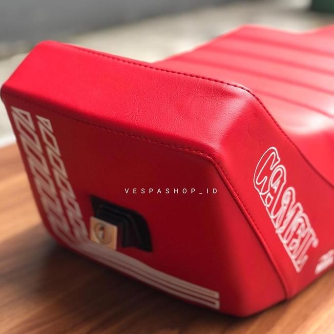 Jok Nisa Camel Vespa PX PS Strada Exclusive Spartan Excel Original