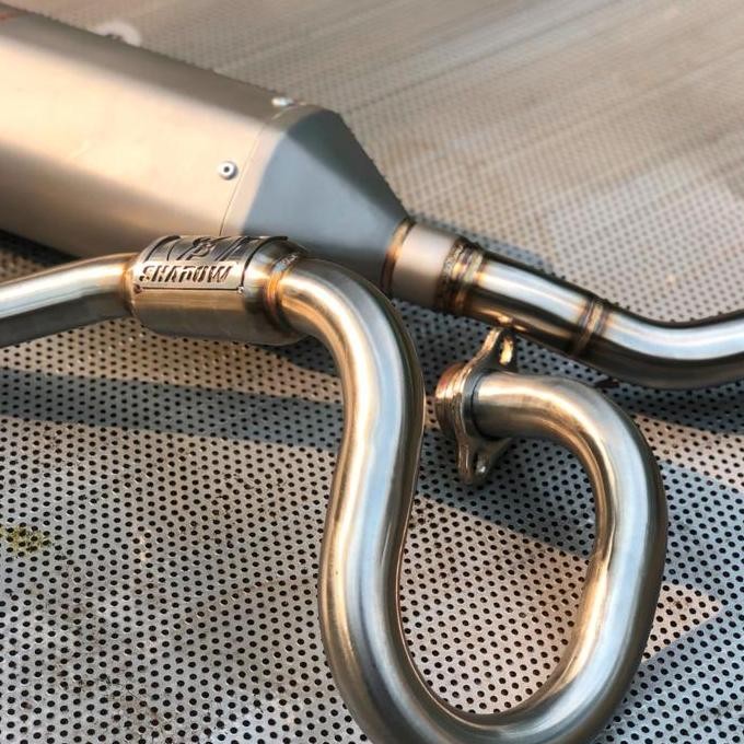 Knalpot CRF150 KLX150 WR155 KLXTIGER KLX140 type KATEMI header U Shadow Exhaust System