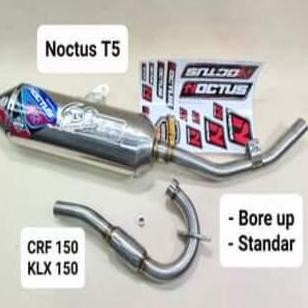 Knalpot Norifumi Noctus T5 CRF150 D'tracker KLX150 WR155 Original