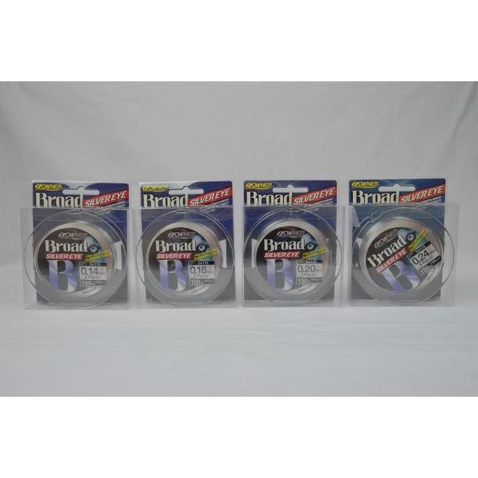 HARGA DISC - Senar Owner Broad Silver Eye 150m