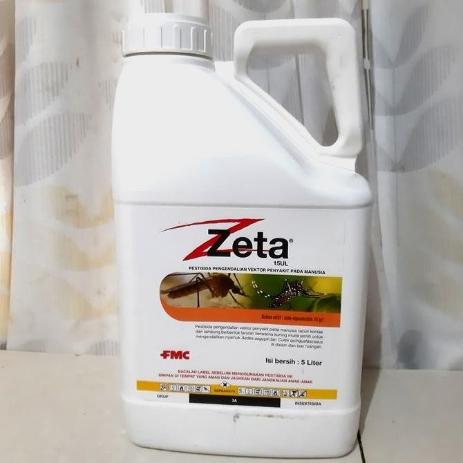 Premium Zeta 15 UL 5L(Obat Fogging Nyamuk Pengganti Cynoff 25 UL) Terbaik Promo