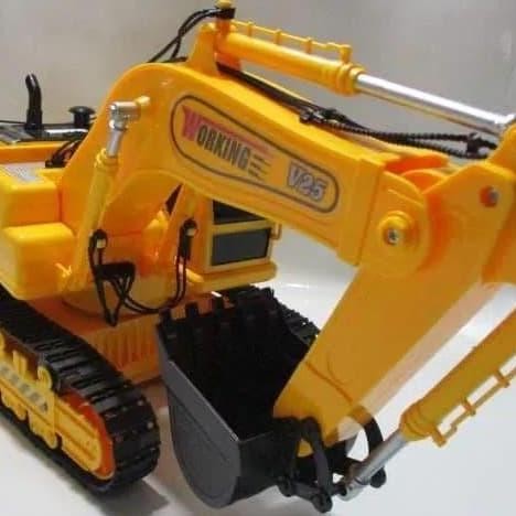 Mainan Remote Control Mobil Excavator Beko Digger