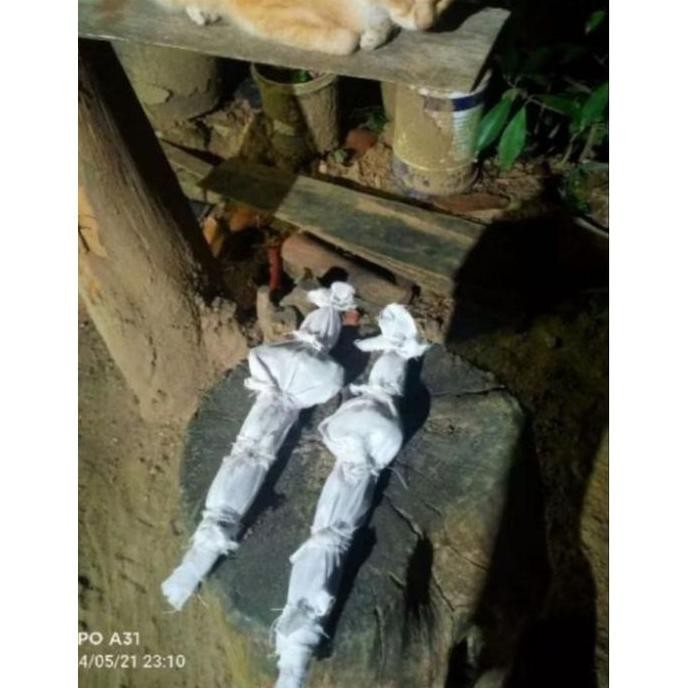 Special Boneka hantu pocong untuk dekorasi tinggi 80-90 cm siap pajang Buruan Sebelum Kehabisan