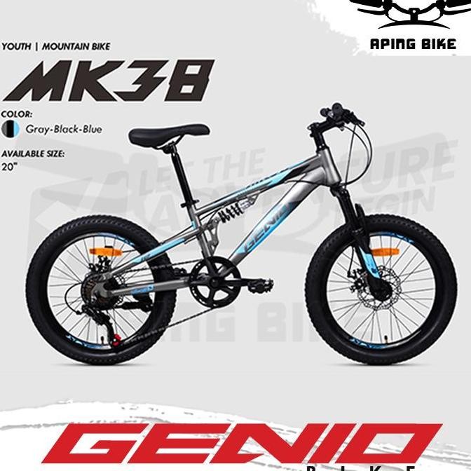 Sepeda Genio Mk38 20 Sepeda Mtb Genio 20 Sepeda Gunung (80% Rakit)