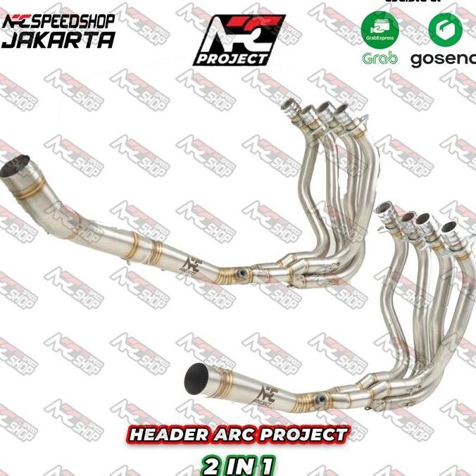 HEADER STAINLESS 2 IN 1 UNDERBELLY SERIES KAWASAKI ZX25R ZX 25 R ZX 25
