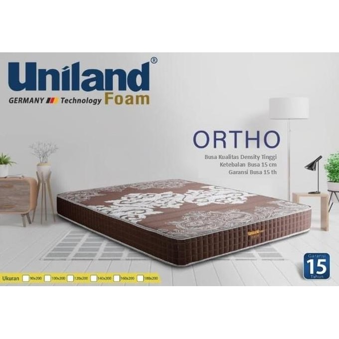 Kasur Busa Uniland Ortho 180x200 cm TEBAL 15 cm Orthopedic FIRM KERAS