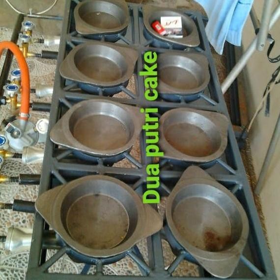 Cetakan Martabak Mini/Unyil 13Cm + Tutup & Kape Stainless