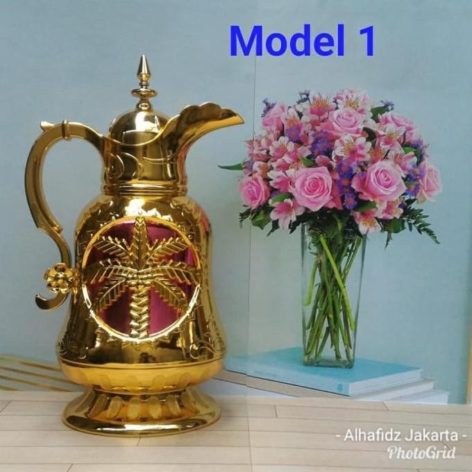 Teko Arab Air Zam Zam Cantik Vacuum Flask / Teko Arab Vacuum Flask